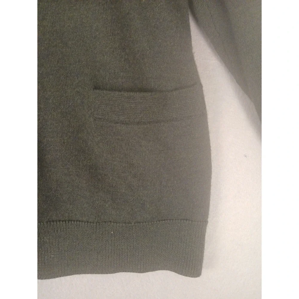Brooks Brothers Ultimate Merino wool cardigan sweater Sz Large  Dark Green!!